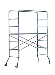 Trabattello Supertrio Marchetti Acciaio Zincato Cm 169X65 H.cm 162 a 218
