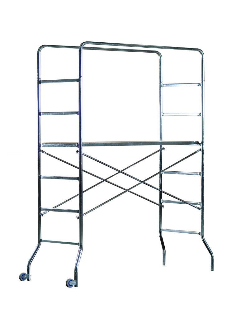 Trabattello Supertrio Marchetti Acciaio Zincato Cm 169X65 H.cm 162 a 218