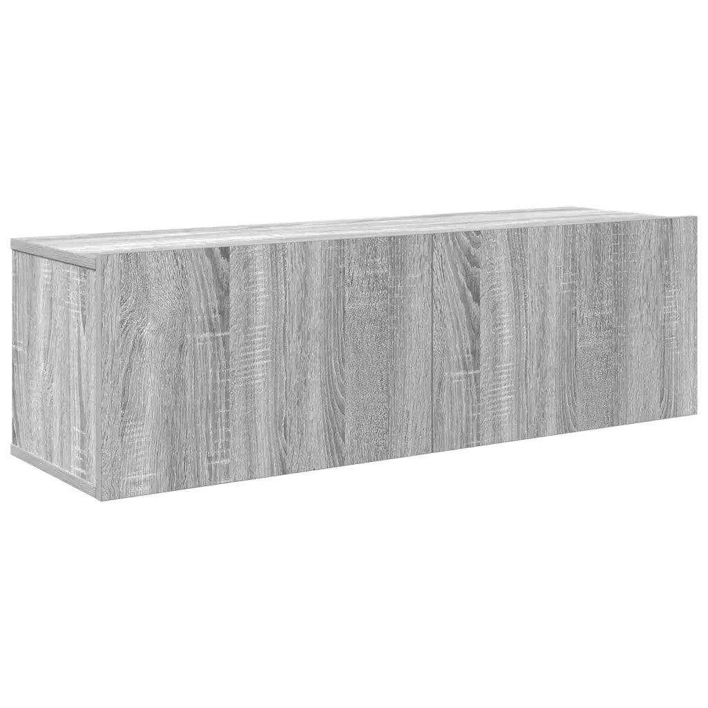 Set di Mobili Porta TV 4 pz-Credenza per TV Grigio Sonoma in Legno Multistrato 106302