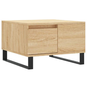 Tavolino salotto | Tavolino da caff¨¨ | Tavolino da Soggiorno Rovere Sonoma 55x55x36,5 cm Legno Multistrato