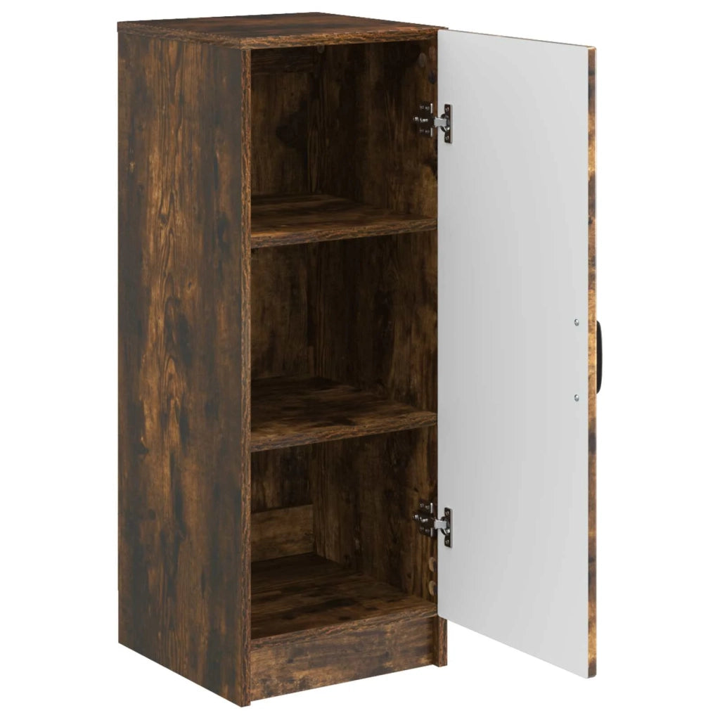 Credenza Rovere Fumo 33 x 34,5 x 87 cm Legno ingegnerizzato