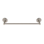 Trade Shop - Porta Asciugamani Lungo Da 40 Cm In Acciaio Satinato Accessorio Arredo Bagno 87911 -