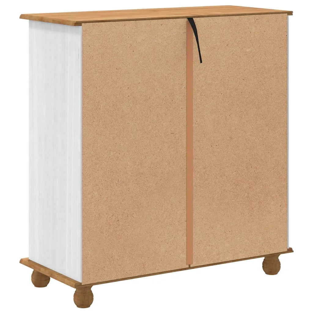 Cassettiera ASKIM Bianco 91 x 40 x 95,5 cm Pino massello 4105420