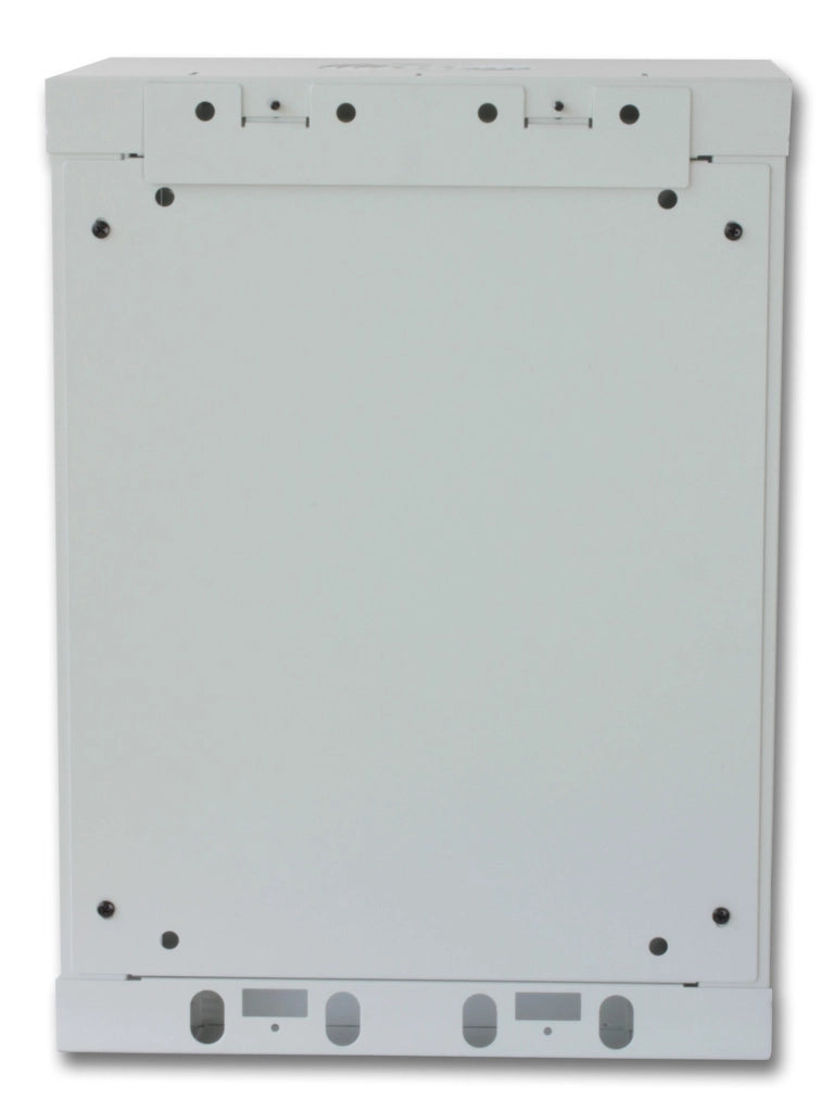 Armadio Rack 10'' a muro 6 unità con pannelli asportabili Grigio prof. 300 mm