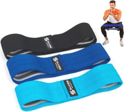 Set di Cinture di Resistenza per Allenamento delle Cosce e delle Fiancole - 3 pezzi | Fitness a Casa, Yoga, Pilates, Fisioterapia