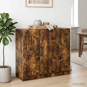 Credenza Rovere Fumo 89 x 34,5 x 77 cm Legno ingegnerizzato 895800