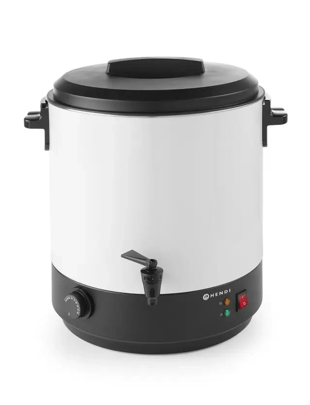 Caldaia per bevande calde, HENDI, 25L, Bianco