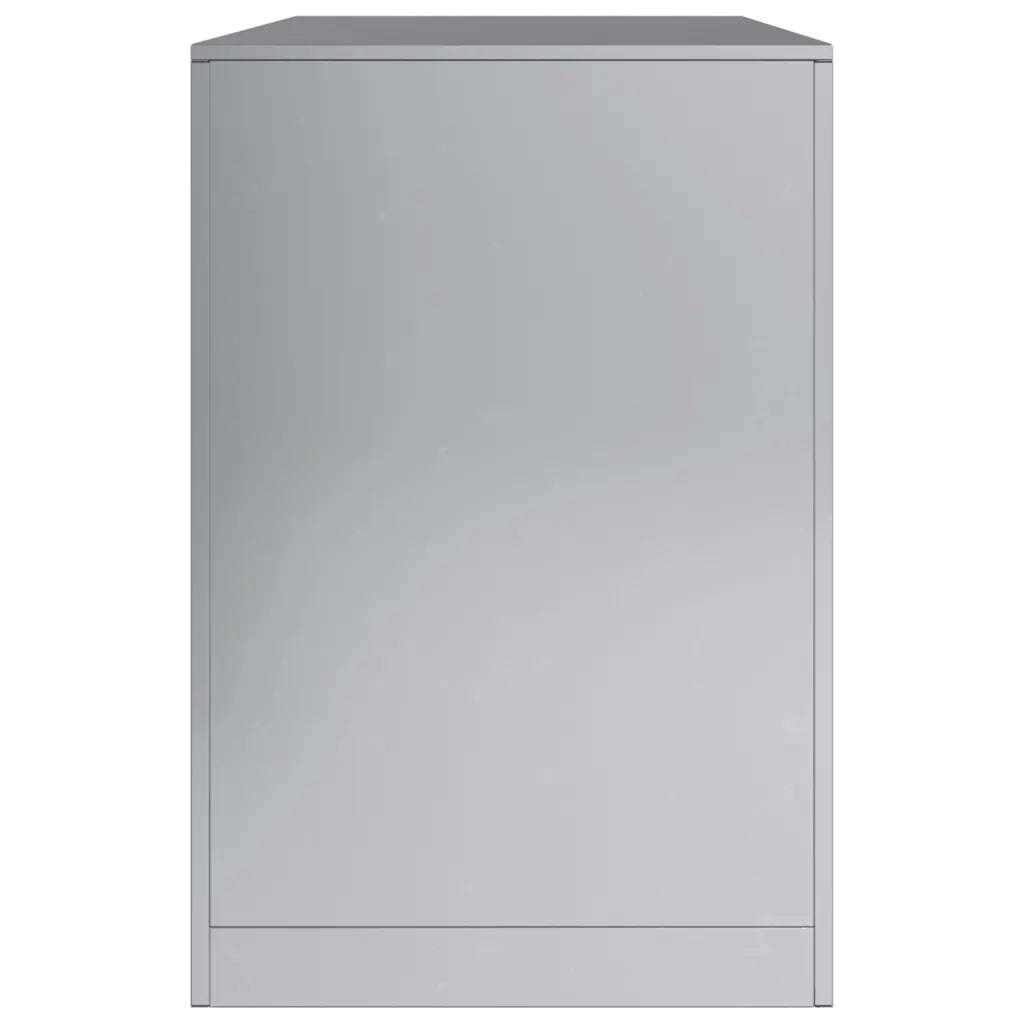 vidaXL Rastrelliera per Legna 100x40x60 cm in Acciaio Zincato