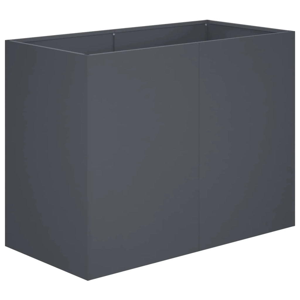 Vaso da giardino Antracite 80 x 40 x 60 cm 8005885