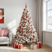 Albero di Natale Artificiale con Palline 240 cm 300 LED 3466810