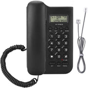 Telefono da Scrivania con Cavo - Display di Chiamata - Montaggio a Parete - Sistema FSK/DTMF - Risparmio Energetico