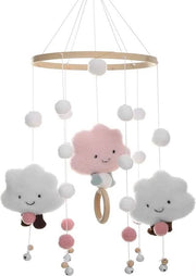 Mobile per bambino - Cassa per bambino - Decorazione del lettino - Regalo per mamme - Regalo per festa di benvenuto - Accessori per bambini - Per bambini e bambine - Da non mancare in ogni nursery!