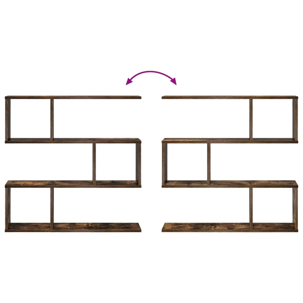 Scaffale da parete Rovere Fumo 80 x 12 x 79,5 cm 8012280