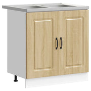 Pensile da cucina | Mobile da cucina Kalmar Rovere Sonoma 80 x 46 x 81,5 cm