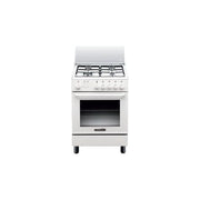 La Germania S640 21 W Cucina a Gas 4 Fuochi Forno a GAs 60x60cm Bianco