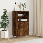 Credenza-Buffet-Armadio da cucina Rovere Fumo 60x36x110 cm in Legno Multistrato 197921