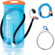 Zak da Sport drink con tubo per sport e outdoor, sacchetto da idratazione super leggero e sport drink per camminata, sistema di idratazione, BPA-free, zaino leggero da idratazione per sport