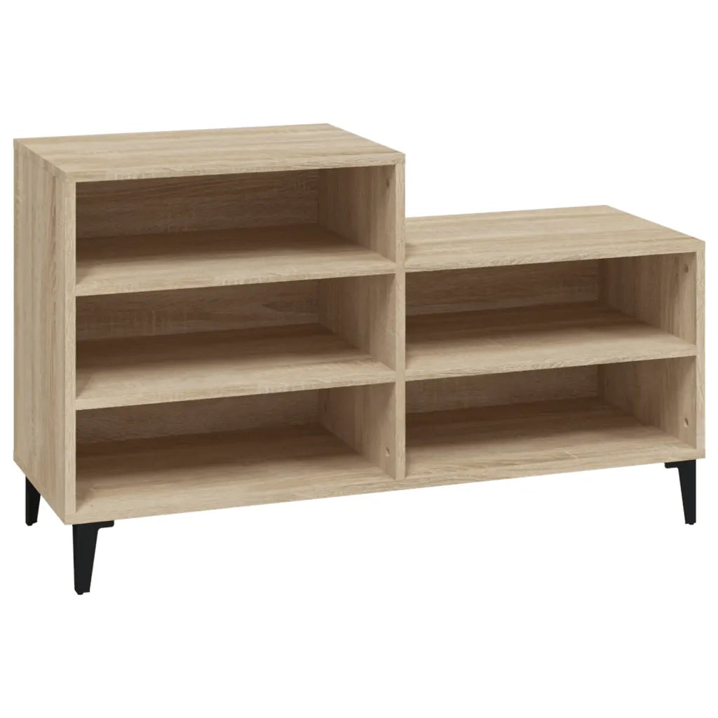Scarpiera | Mobile per scarpe Rovere Sonoma 102x36x60 cm in Legno Multistrato