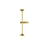 Maytoni Applique moderna Touch 1 luce LED integrato ottone metallo vetro opaco bianco