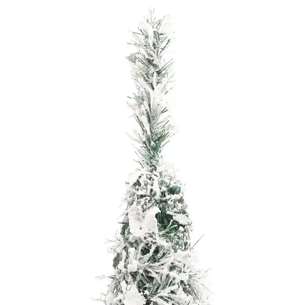 Albero di Natale Artificiale Pop-up Neve Fioccata 150 LED 180cm 357758