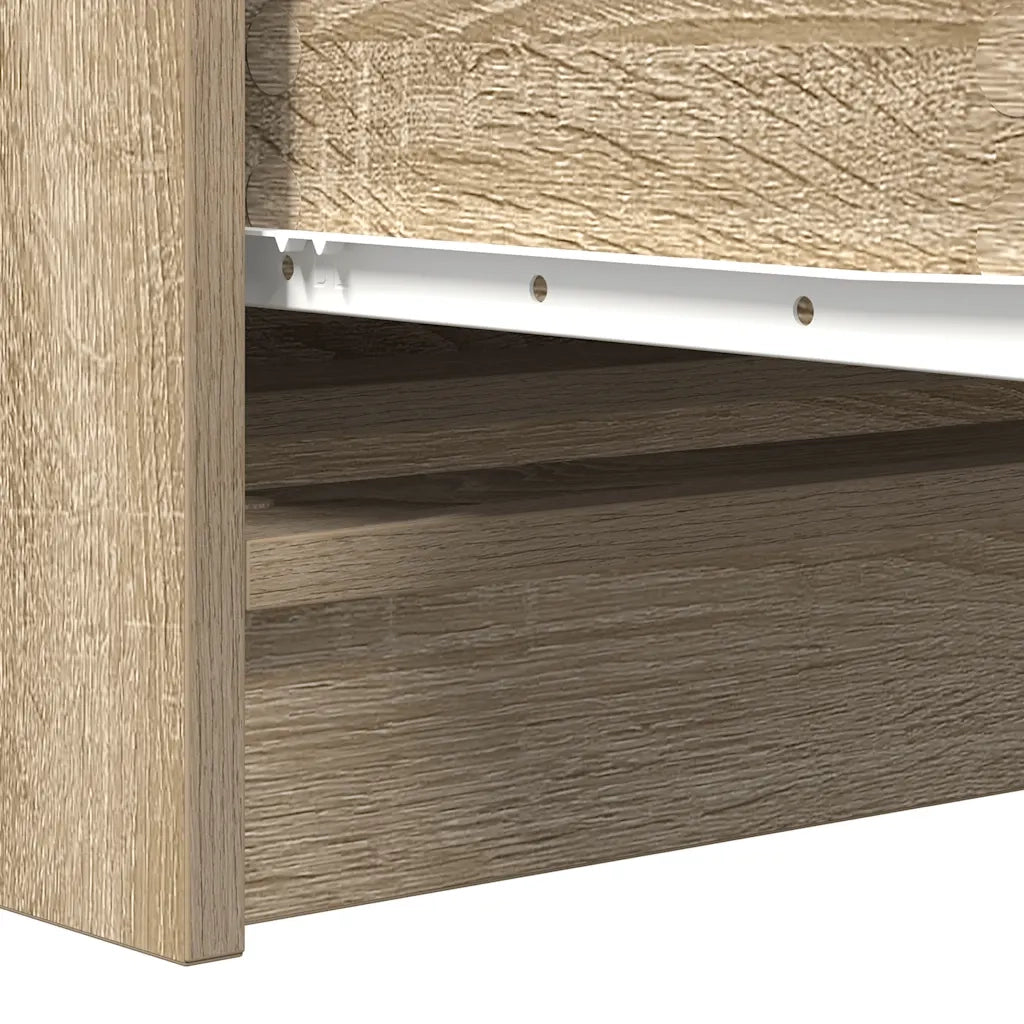 Credenza Rovere Sonoma 100x35x76 cm in Legno Multistrato 3328500