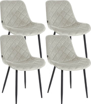 4er Set Stьhle Springs Samt