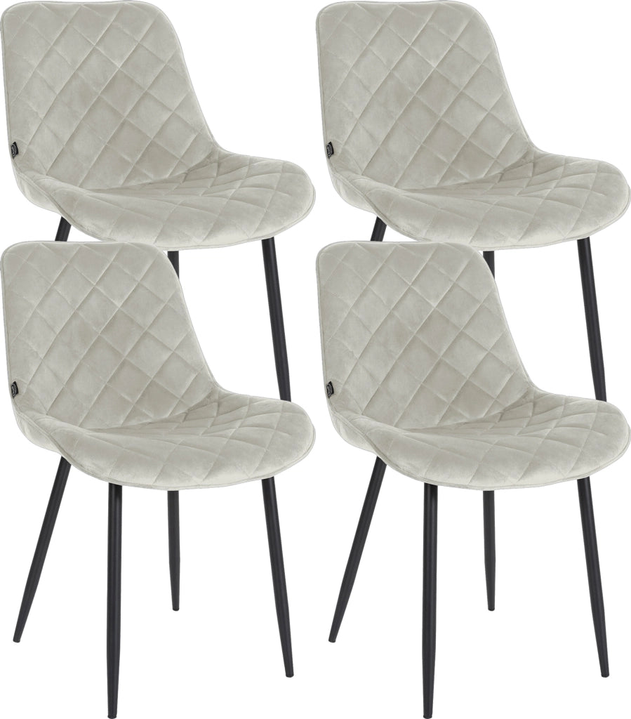4er Set Stьhle Springs Samt