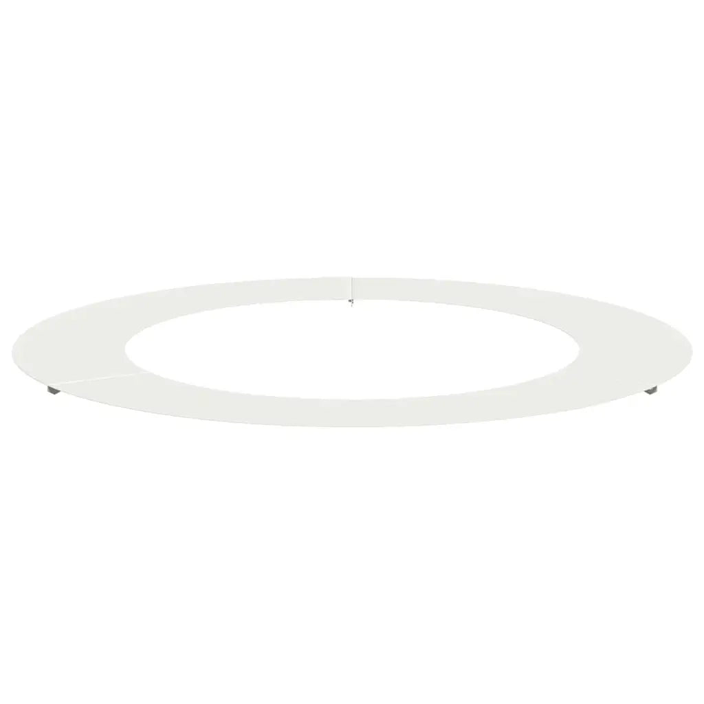adatto per Anello d'Albero Piatto Bianco ?60 / 90 cm Acciaio CFW8687061