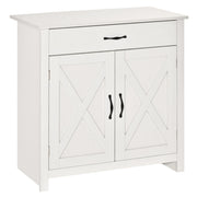 Buffet ¨C zephmum ¨C 2 porte grange, cassetto, bianco, 80x39.7x80 cm