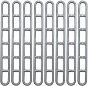 Accessori per tende 8 pezzi - Extra resistenti - Adattabili - per camping all'aperto - 22x2,5 cm - Accessori per steli di tenda