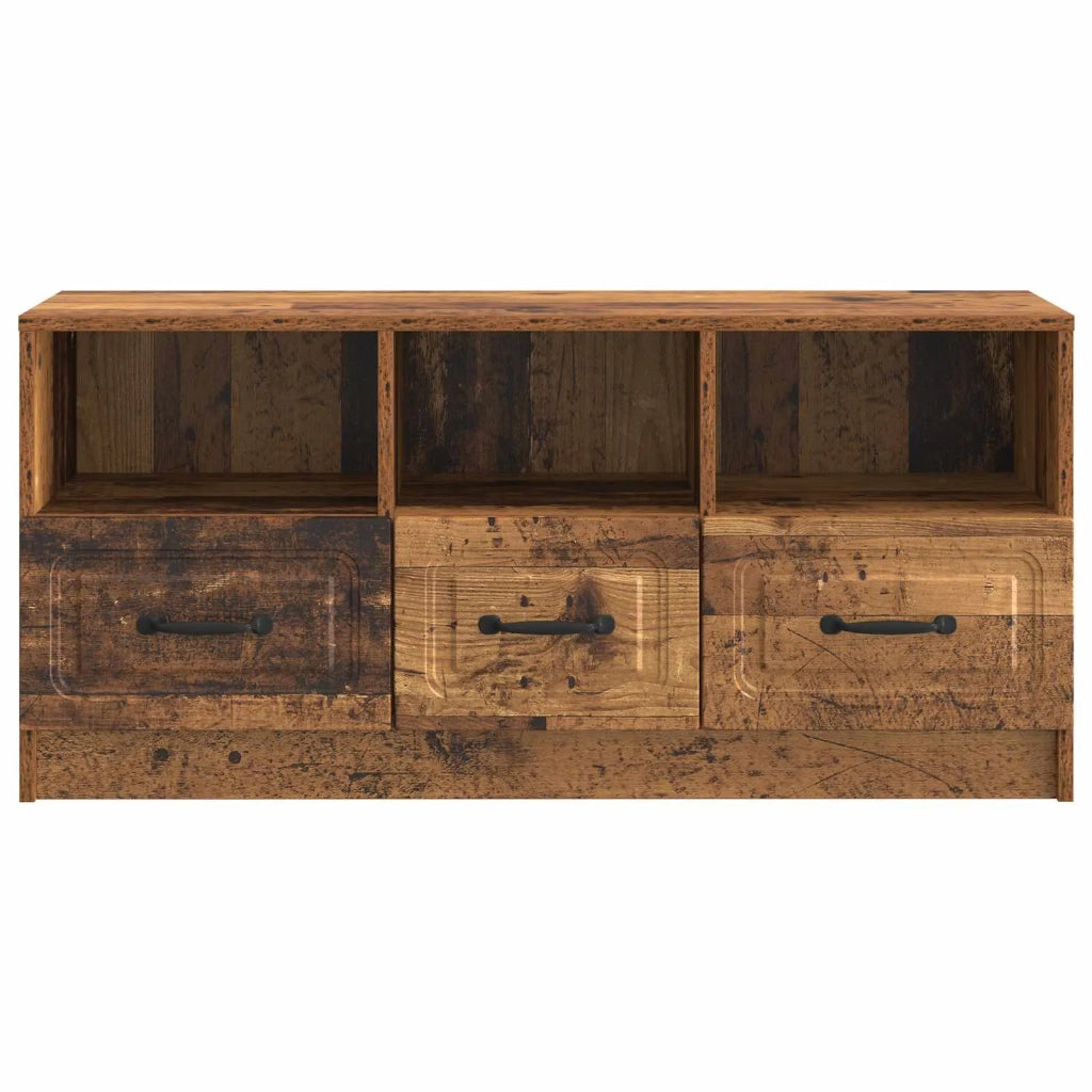 Mobile TV Legno antico 102 x 34,5 x 47 cm Legno ingegnerizzato