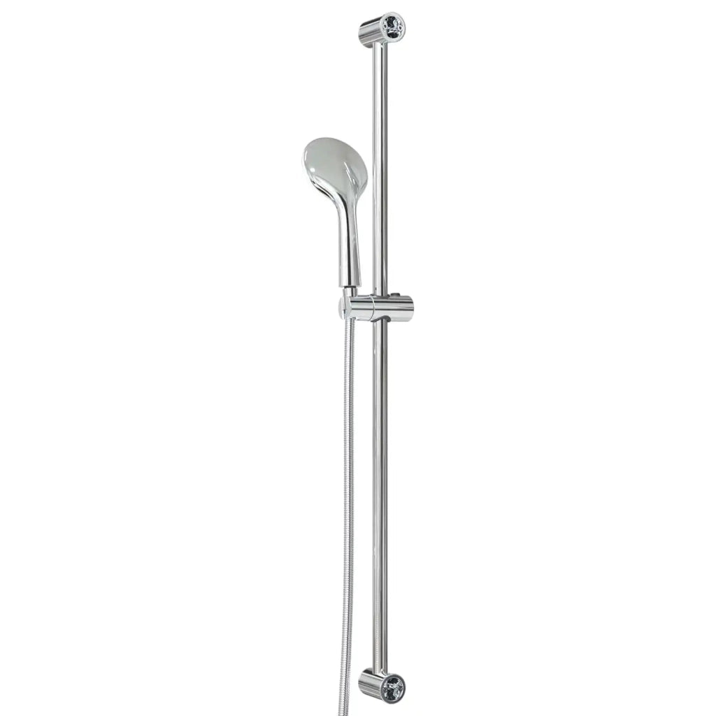 Set di Sistema Doccia Cromato 101 cm Acciaio Inox