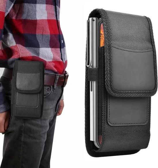 Portachiavi universale per bicicletta - Tasche - per bicicletta e zaini portatili per giardinieri - Cinture da corsa - con clip di cintura (17,5 x 10 x 2,5CM)