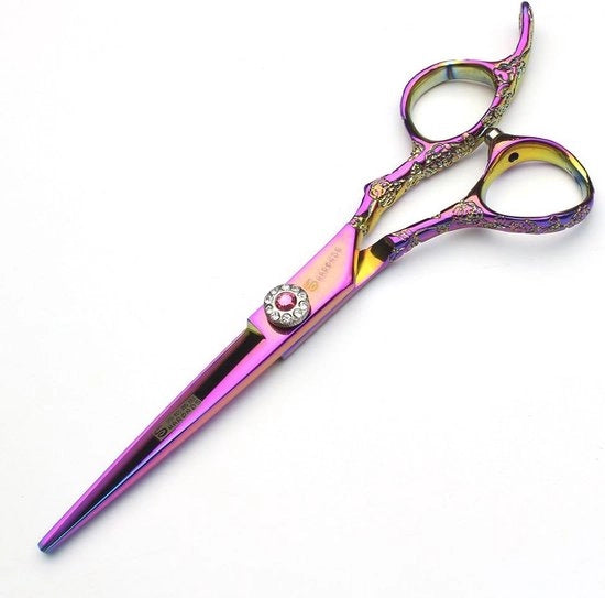 Scaletta Professionale per Capelli da 6 a 8 Pollici - Acciaio Inox per Taglio Perfetto