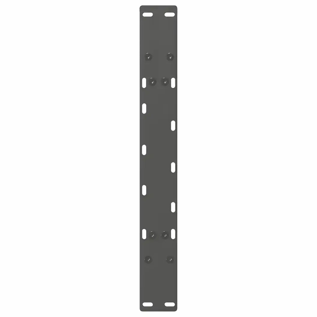 Gambe per Tavolino da CaffÃ¨ a Forma di A 2 pz Antracite 60x(42-43) cm Acciaio