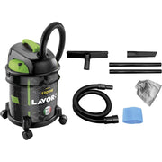 Trade Shop - Bidone Aspiratutto Solidi E Liquidi 1200w Lavor Wash Rudy 1200s 20 Litri -