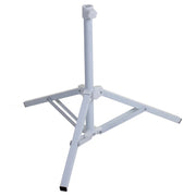 Trade Shop - Base Per Ombrellone Da Esterno Supporto Richiudibile A 3 Gambe Bianco 55x76cm 618620 -