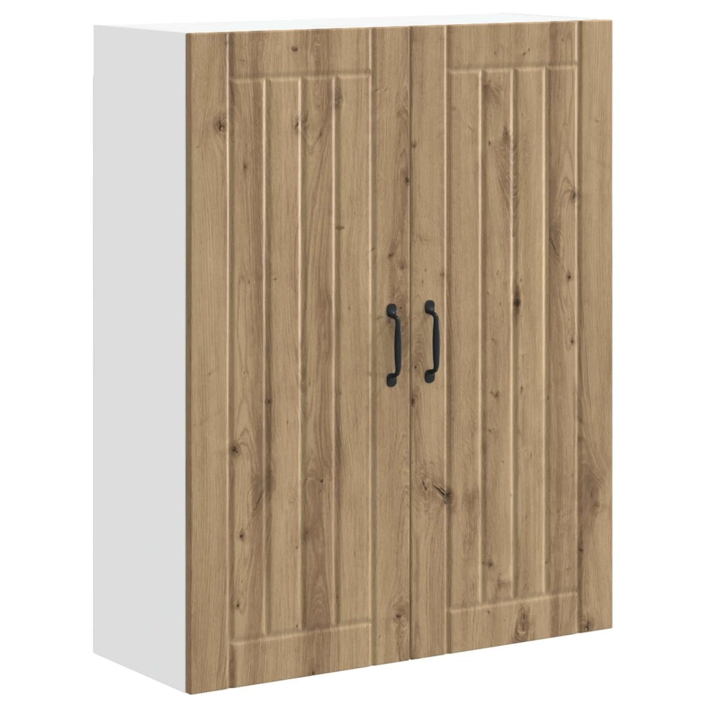 Armadietto a muro LUCCA Rovere Artigianale 80 x 31 x 100 cm