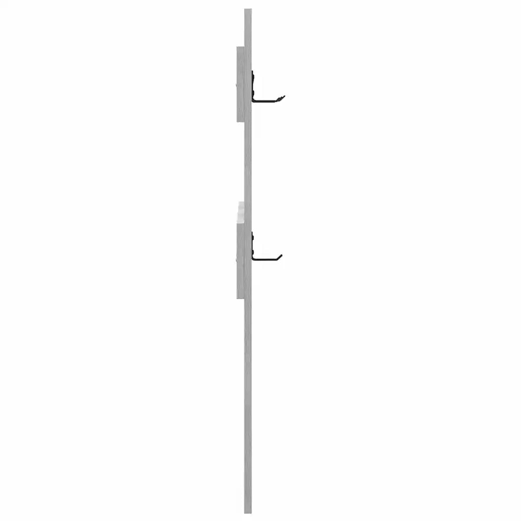 Appendiabiti a muro A parete Grigio Sonoma 65 x 3 x 100 cm 874504