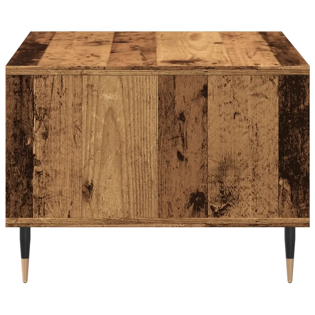 vidaXL Tavolino da Salotto Legno Antico 60x50x36,5cm Legno Multistrato
