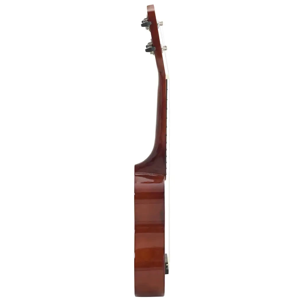 Set Ukulele Soprano con Borsa per Bambini Legno Naturale 21" 70145