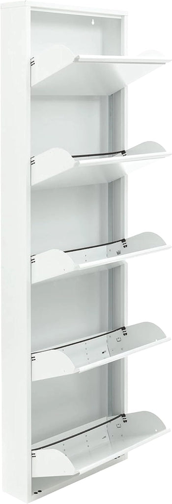 Wink design, Winston-Salem , Scarpiera 5/A, Metallo, Bianco