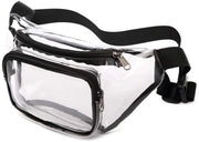 Sacchetto impermeabile per la testa - trasparente - con cinturino - borsa per la testa - attività all'aperto - dimensioni 28 x 16,5 x 15 cm - borsa per la testa impermeabile