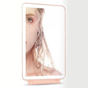 Trade Shop - Specchio Per Trucco Con Illuminazione 3 Tonalità Di Luce Bianca Per Bagno Comodino Q-jz1600 -