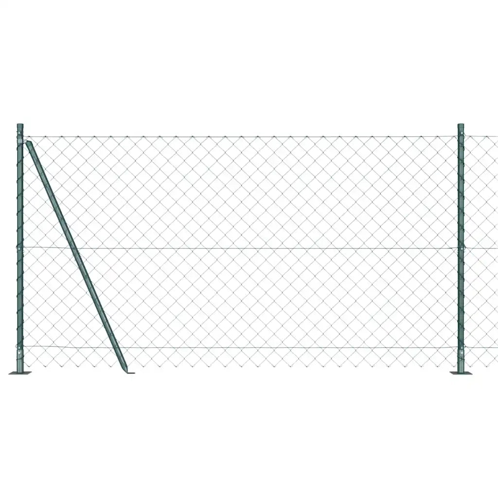 Palo della recinzione | Pannello per recinzione Verde 10 x 1,2 m (maglie 60 x 60 mm)