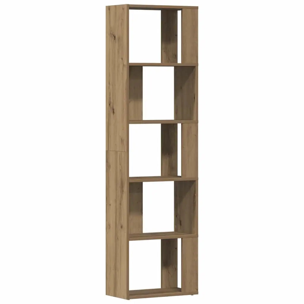 Libreria Rovere Artigianale 45x24x159 cm Legno Multistrato 855785