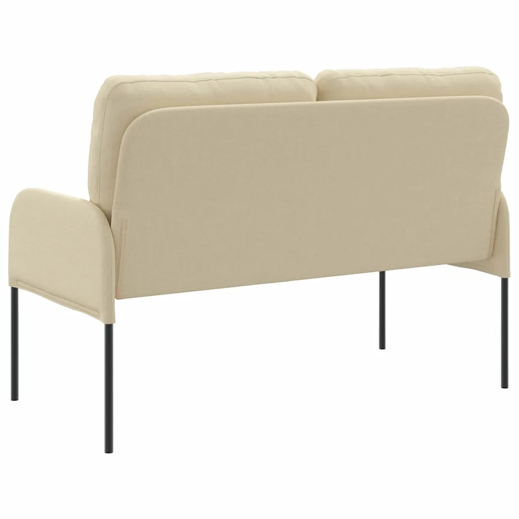 Divani con cuscino 110cm Crema Legno compensato 42023452