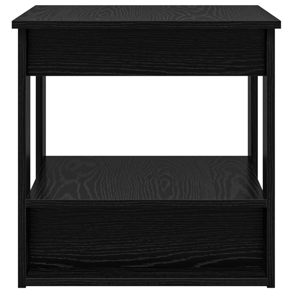 Tavolino da salotto Rovere Nero 51 x 50 x 50 cm 8000197