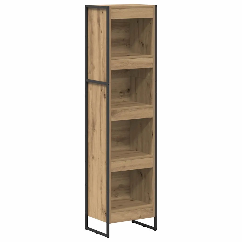 Armadio per Libri Rovere Artigianale 40 x 30 x 155 cm