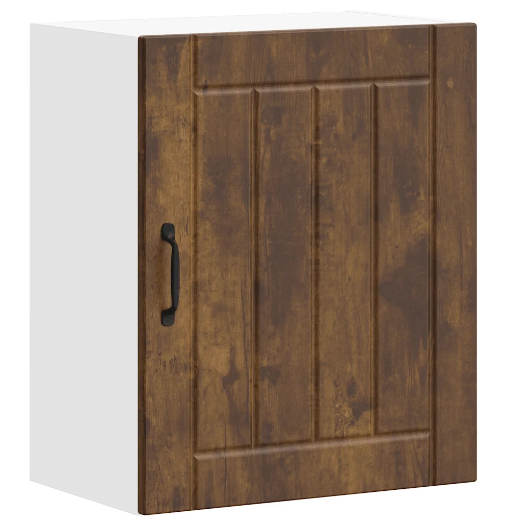 Pensile da Cucina Lucca Rovere Fumo in Legno Multistrato